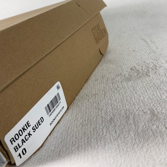 Steve Madden Women's Rookie Ankle Heel Boot in Black Size 10M - Picture 2 of 14